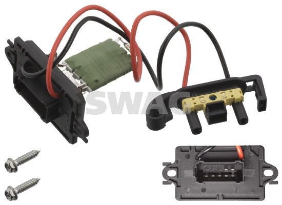SWAG Motstand, kupévifte 60 10 1014 Motstand varmeapparat SWAG Ford FUSION 60 10 1014