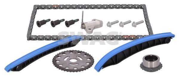 Timing chain kit SWAG 60 10 1100 SWAG 60 10 1100 Renault TALISMAN 2019 Timing chain set price