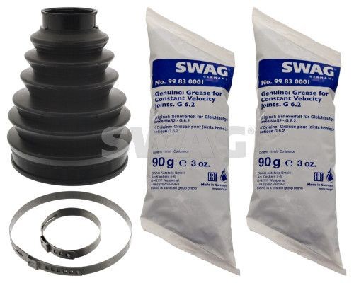 SWAG Drivaksel Manchetsæt 64 10 0002 Trækaksel manchet SWAG Peugeot BIPPER 64 10 0002