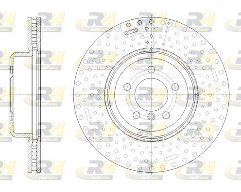ROADHOUSE Bremseskive 61651.10 Bremseskiver ROADHOUSE 7-serie 61651.10 billige