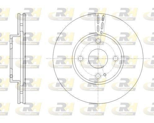 ROADHOUSE Jarrulevy 61659.10 61659.10 ROADHOUSE Jarrulevyt MAZDA 6