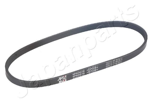 JAPANPARTS Keilrippenriemen DV-4PK0670 DV-4PK0670 Flachriemen OPEL TIGRA JAPANPARTS kaufen