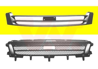 VAN WEZEL Grille de calandre 2815510 2815510 Grille de radiateur IVECO POWER DAILY VAN WEZEL