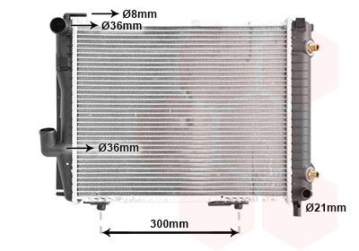 VAN WEZEL Radiateur du moteur 30002069 VAN WEZEL 30002069 Module de refroidissement Mercedes C124 prix