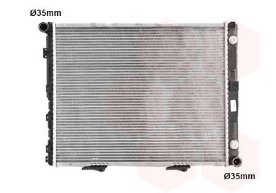 VAN WEZEL Radiator, motorkjøling 30002077 Radiator VAN WEZEL MODEL 3 30002077 billige