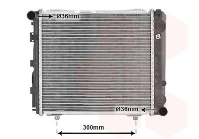 VAN WEZEL Radiator, motorkjøling 30002079 30002079 Radiator VAN WEZEL TESLA MODEL 3