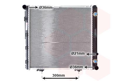 VAN WEZEL Kylare 30002148 Mercedes C124 Kylare VAN WEZEL 30002148
