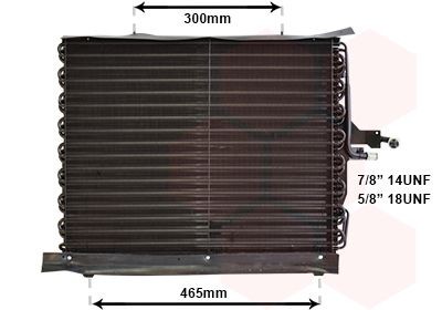 VAN WEZEL Kondensator, klimaanlegg 30005169 VAN WEZEL 30005169 Ac radiator Mercedes S124 (W124) originale pris