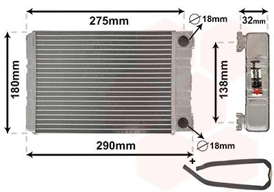 VAN WEZEL Värmepaket 30006312 30006312 Värmepaket VAN WEZEL MERCEDES-BENZ SL