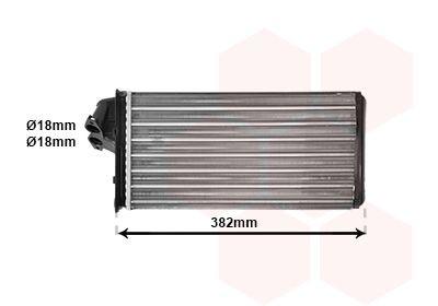 VAN WEZEL Värmepaket 30006355 30006355 VAN WEZEL värmeelement MERCEDES-BENZ SL
