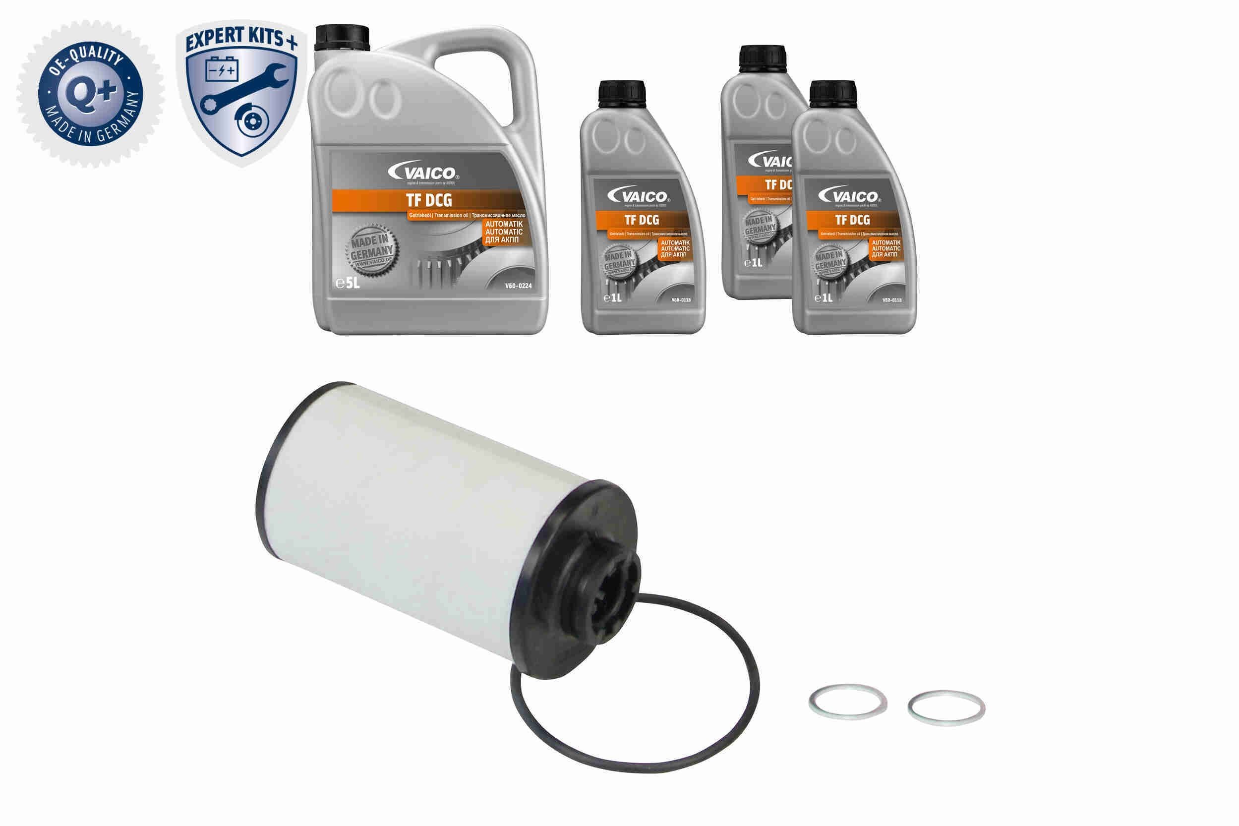 Gearbox service kit VAICO V10-3025-XXL VAICO V10-3025-XXL 2022 SKODA KODIAQ automatic transmission filter replacement