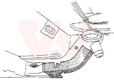Longherone VAN WEZEL 3003.27 300327 VAN WEZEL 3003.27 Longherone posteriore sinistro destro Honda CIVIC 2016
