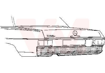 VAN WEZEL Tagasein 3003.35 VAN WEZEL 3003.35 Tagaosa detailid Mercedes C204 originaal hind