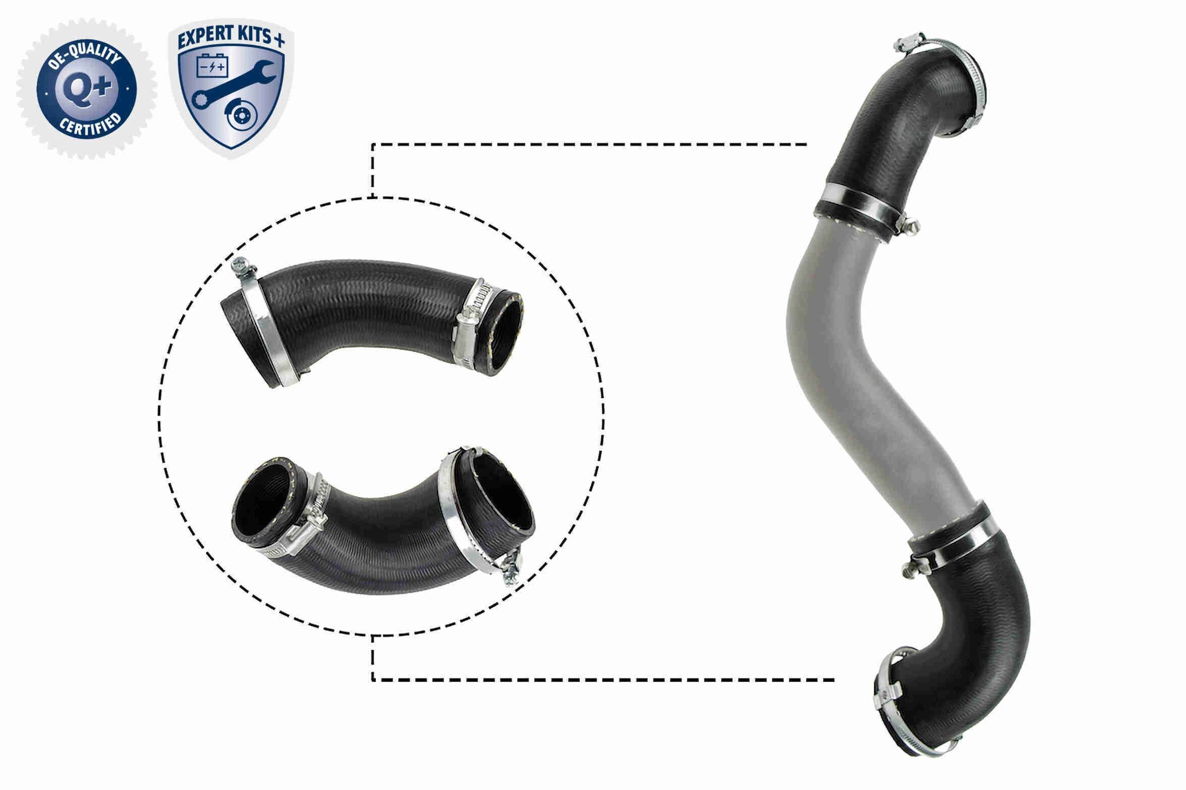 VAICO Tubo flexível do ar de sobrealimentação V25-1921 V25-1921 Tubo intercooler VAICO FORD S-MAX