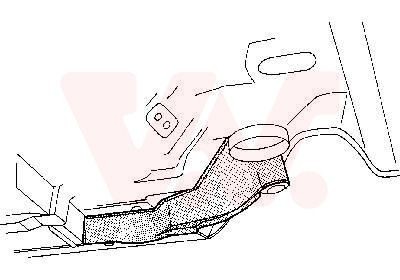 VAN WEZEL Chassisbalk 3010328 VAN WEZEL 3010328 Chassisbalk Volvo S70 goedkoop