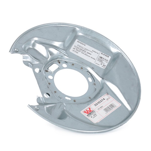 VAN WEZEL Splash Panel, brake disc 3010374 3010374 VAN WEZEL brake disc back plate SSANGYONG REXTON