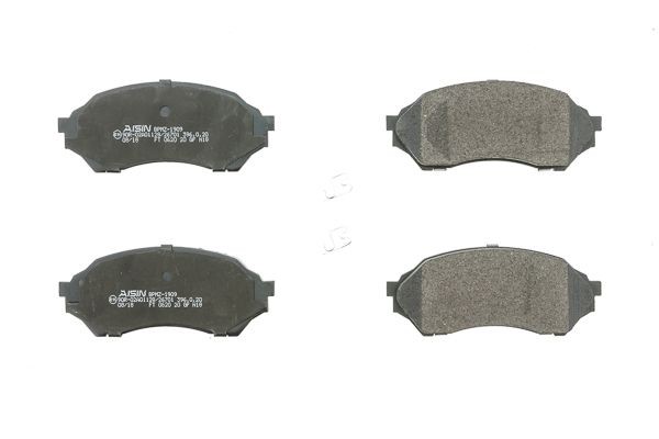 AISIN Τακάκια φρένων BPMZ-1909 Σετ τακάκια AISIN Mazda CX-30 BPMZ-1909