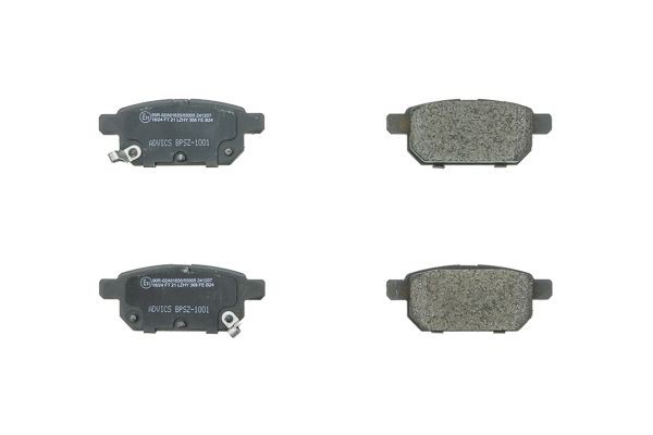 AISIN Bremseklosser BPSZ-1001 BPSZ-1001 Sportsbremseklosser SUZUKI GRAND VITARA AISIN