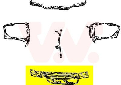 VAN WEZEL Tværvange 3024654 Bagbro VAN WEZEL Mercedes-Benz CITAN 3024654