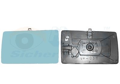 VAN WEZEL Vetro specchio, specchio esterno 3024835 VAN WEZEL 3024835 costo Vetro specchietto Mercedes S124 originale