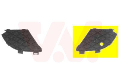 VAN WEZEL Πλέγμα εξαερισμού, προφυλακτήρας 3029591 VAN WEZEL 3029591 Πλέγμα προφυλακτήρα Mercedes W177 τιμες