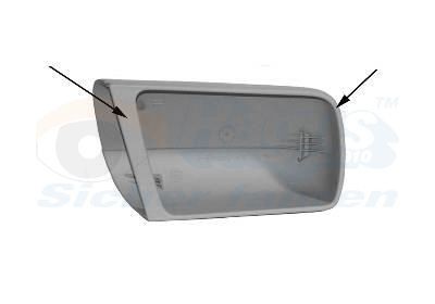 VAN WEZEL Afdekking, buitenspiegel 3030842 Mercedes-Benz SL Buitenspiegelkap VAN WEZEL 3030842