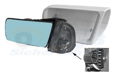 VAN WEZEL Sidespeil 3031809 VAN WEZEL 3031809 Ryggespeil Mercedes W123 billige