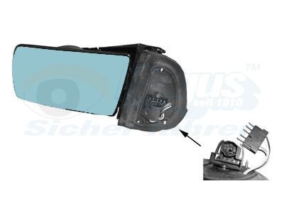 VAN WEZEL Buitenspiegel 3031853 VAN WEZEL 3031853 Buitenspiegel MERCEDES-BENZ C-Klasse Sedan (W202) C 230 (202.024) 188 Pk 1999