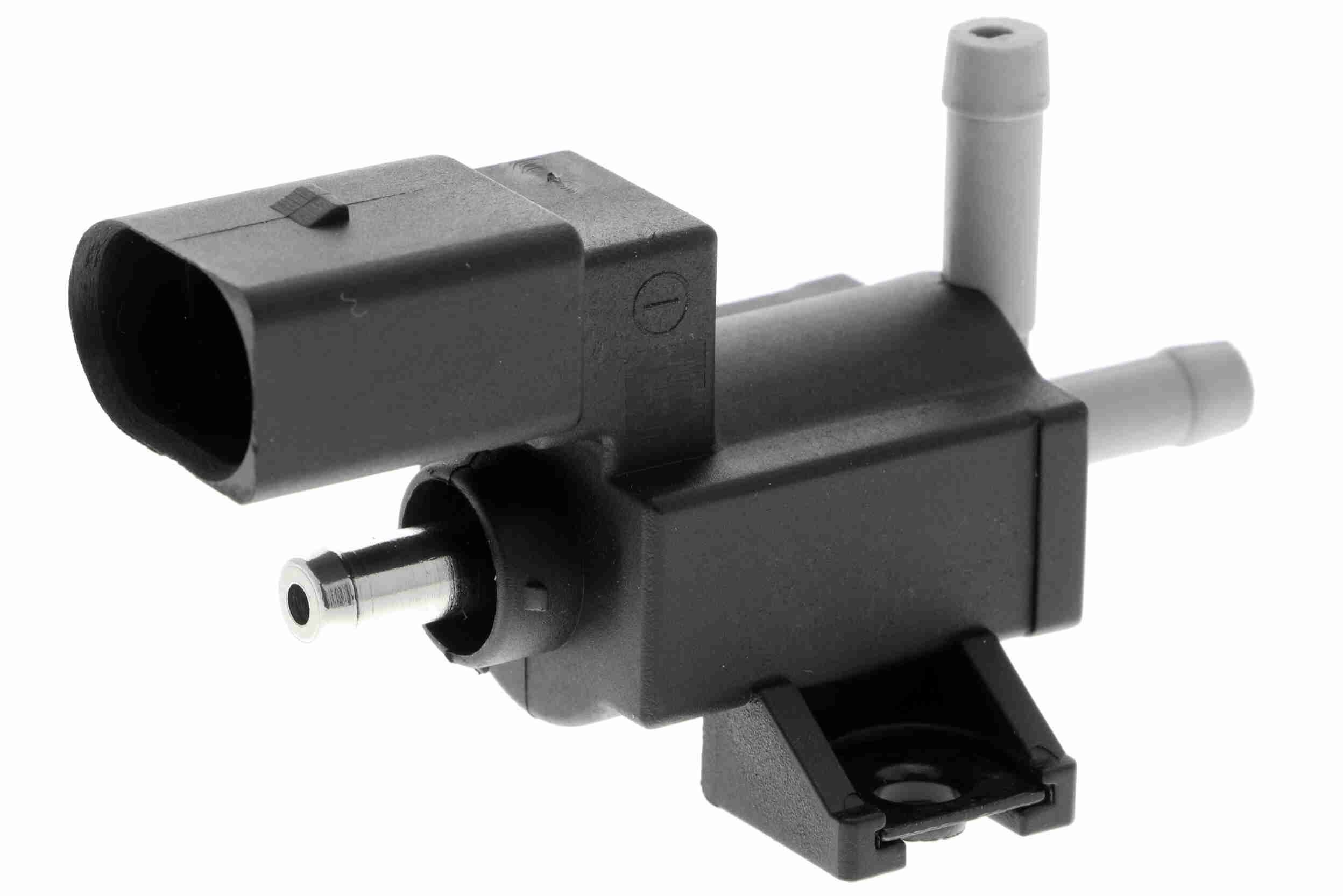 VEMO Válvula reguladora da pressão de sobrealimentação V10-63-0037-1 VEMO V10-63-0037-1 originais Valvula de vacuo controlo dos gases de escape VW Passat B7 Sedan custo