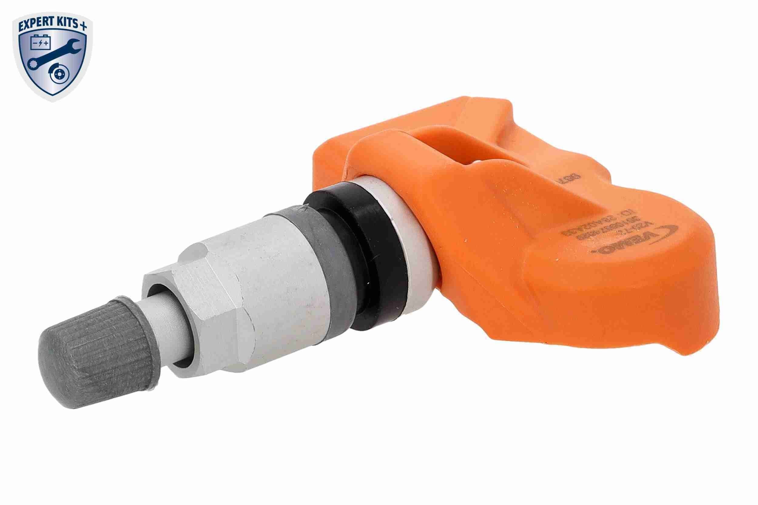 VEMO Wielsensor, controlesysteem bandenspanning (TPMS-sensor) V20-72-0124 Mitsubishi ASX Sensor voor de bandenspanning VEMO V20-72-0124