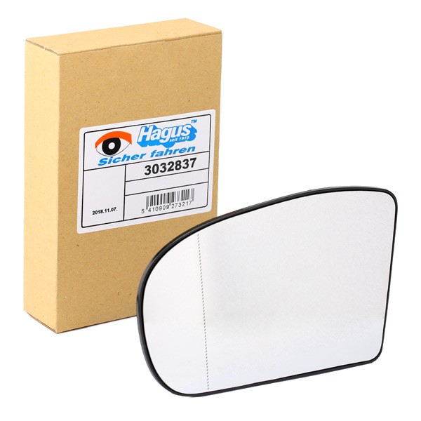 VAN WEZEL Miroir de rétroviseur 3032837 Vitre de rétroviseur Mercedes-Benz 909 3032837 VAN WEZEL
