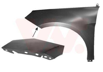 VAN WEZEL Wing fender 3045657 VAN WEZEL 3045657 W245 wing fender replacement