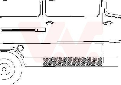 VAN WEZEL Bočnica 3070110 VAN WEZEL 3070110 Bočnica Subaru WRX originálne