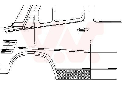 VAN WEZEL Dør, karosseri 3070171 Dørhængsel VAN WEZEL Hyundai SANTA FE 3070171