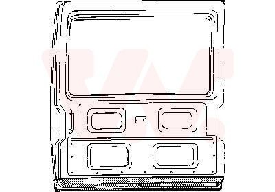 VAN WEZEL Uks, kere 3070274 3070274 Uksed üksikosad VAN WEZEL SMART FORFOUR