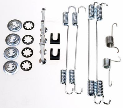 DENCKERMANN Tilbehørsett, bremsesko B160149 DENCKERMANN B160149 Tilbehørsett bremsesko Symbol / Thalia III (L8) pris