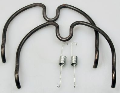 DENCKERMANN Piederumu komplekts, Bremžu loki B160193 B160193 Piederumu komplekts bremžu loki SUZUKI LJ 80 DENCKERMANN