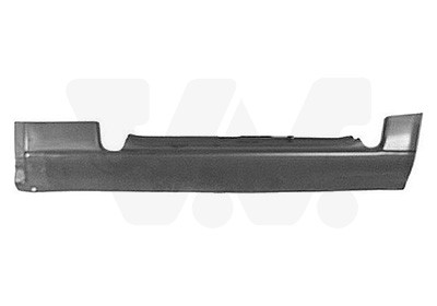 VAN WEZEL Plaat instaprand 3075102 VAN WEZEL 3075102 originele Dorpel VW Polo 9n Sedan kosten