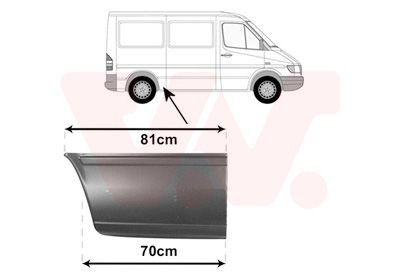 Küljesein VAN WEZEL 3075142 VAN WEZEL 3075142 Küljesein Volkswagen LT 2000