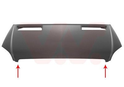 VAN WEZEL Cofano 3077660 VAN WEZEL 3077660 Cofano MERCEDES-BENZ CLS Shooting Brake (X218) CLS 400 (218.965) 333 CV 2016