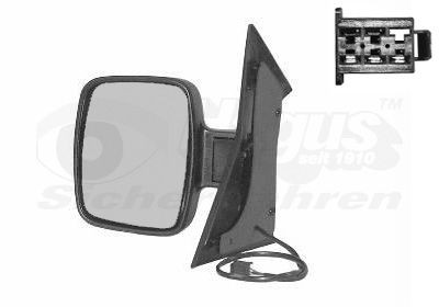 VAN WEZEL Backspegel 3078807 VAN WEZEL 3078807 Backspegel Mercedes W638 Minibuss original