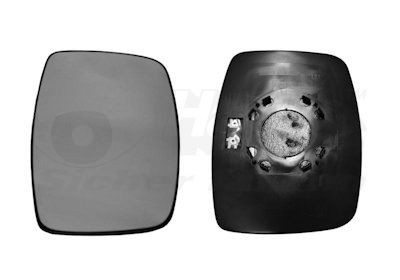 VAN WEZEL Backspegelglas 3078839 VAN WEZEL 3078839 Backspegel Mercedes W638 Minibuss original