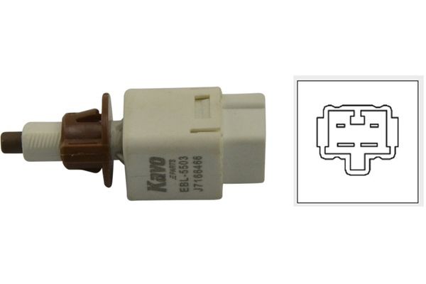 KAVO PARTS Interruptor de luz de stop EBL-5503 Interruptor do pedal de travão KAVO PARTS Nissan PRIMASTAR EBL-5503