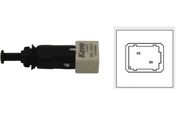 KAVO PARTS Contacteur de feux stop EBL-6502 Volvo S40 Contacteur de pedale de frein KAVO PARTS EBL-6502