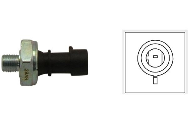 KAVO PARTS Oil Pressure Switch EOP-8501 KAVO PARTS EOP-8501 FIAT Doblo II Estate (263) oil pressure sender replacement