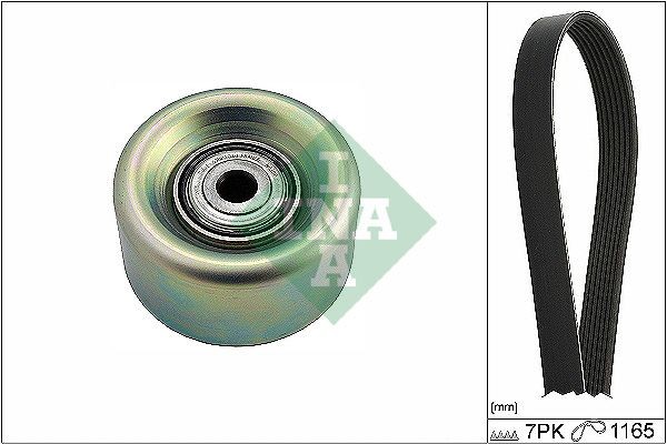 INA Poly V-riem set 529 0274 10 Nissan PULSAR Multisnaar INA 529 0274 10