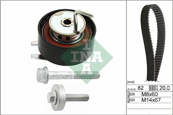 INA Distributieriem set 530 0693 10 INA 530069310 Distributieriem Land Rover Discovery 3 prijs