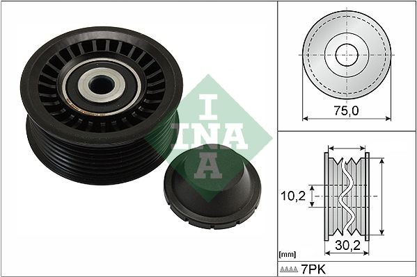 INA Galoppino guidacinghia, cinghia Poly-V 532 0668 10 INA 532 0668 10 Cuscinetto cinghia servizi Nissan Z32 originali prezzo