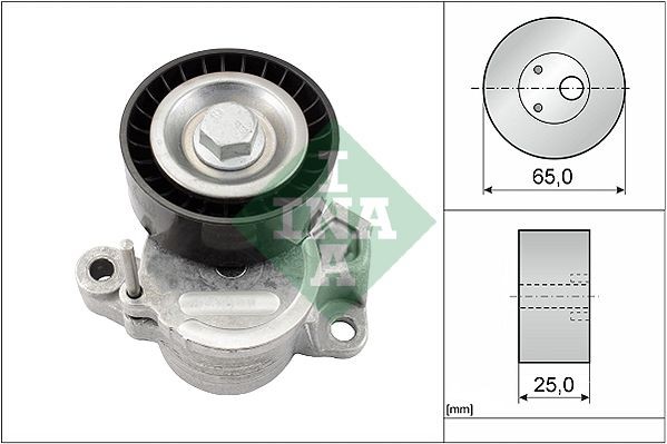 INA Braccio tenditore, Cinghia Poly-V 534 0625 10 INA 534 0625 10 costo Tenditore cinghia servizi SKODA Fabia III Station Wagon (NJ5) originale
