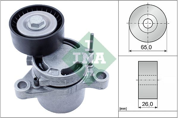 INA Spanner, Poly V-riem 534 0627 10 INA 534 0627 10 originele Riemspanner BMW F25 kosten